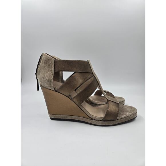 Donald J Pliner Women's Bronze/Multi Color Wedges 6.5 M - Picture 7 of 7